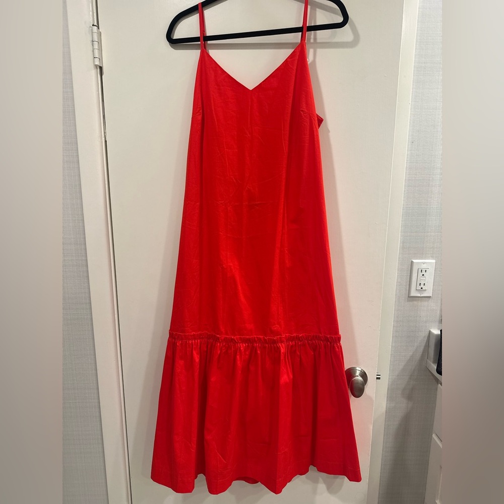 Elegant Red Maxi Dress